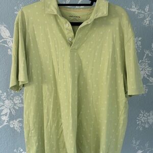 SALE - UNTUCKit Men’s Floral Micro Print Polo Shirt L